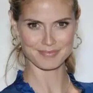 Heidi Klum Sterling Silver 1.5” Clover Quatrefoil Clover Designer Hoop Earrings